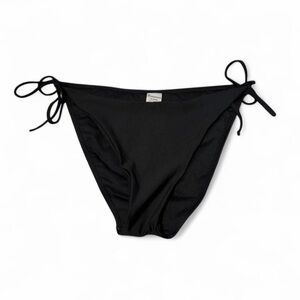 y2k black side tie bikini bottoms